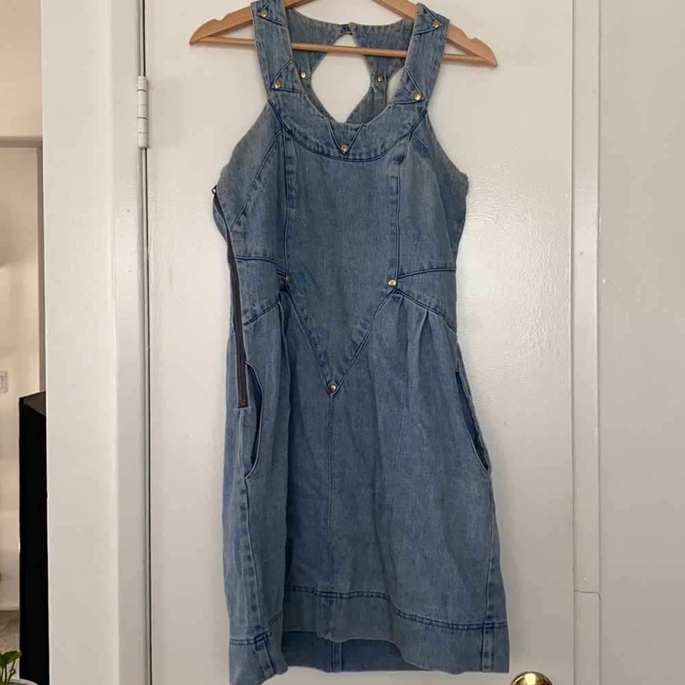 Denim dress